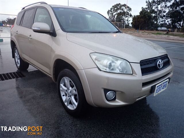 2011 TOYOTA RAV4 CRUISER 4X4 ACA33R 08 UPGRADE 4D WAGON