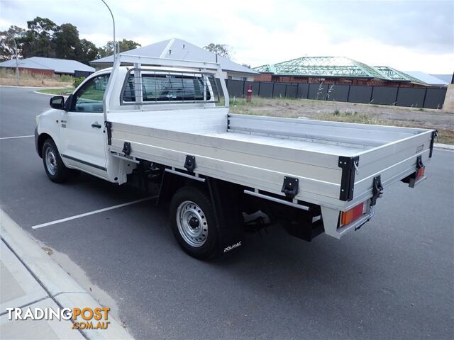 2012 TOYOTA HILUX WORKMATE TGN16R MY12 CCHAS