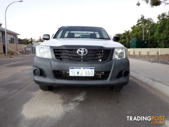 2012 TOYOTA HILUX WORKMATE TGN16R MY12 CCHAS