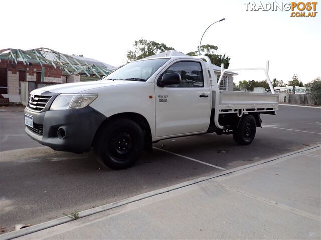 2012 TOYOTA HILUX WORKMATE TGN16R MY12 CCHAS