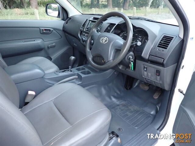 2012 TOYOTA HILUX WORKMATE TGN16R MY12 CCHAS