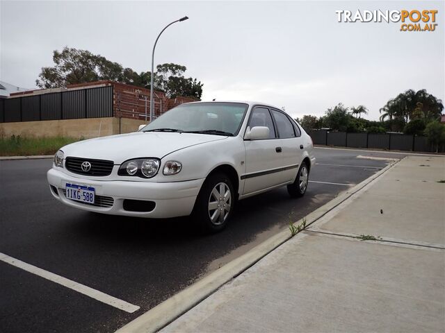 2000 TOYOTA COROLLA ASCENT SECA AE112R 5D LIFTBACK