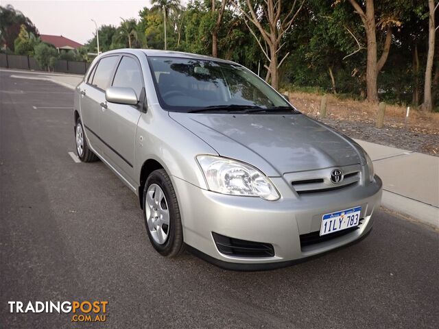 2006 TOYOTA COROLLA ASCENT SECA ZZE122R MY06 5D HATCHBACK