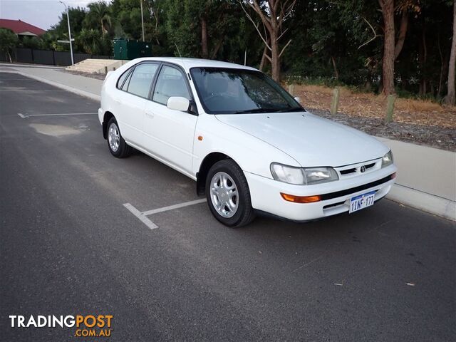 1997 TOYOTA COROLLA CS-X SECA AE102R 5D LIFTBACK