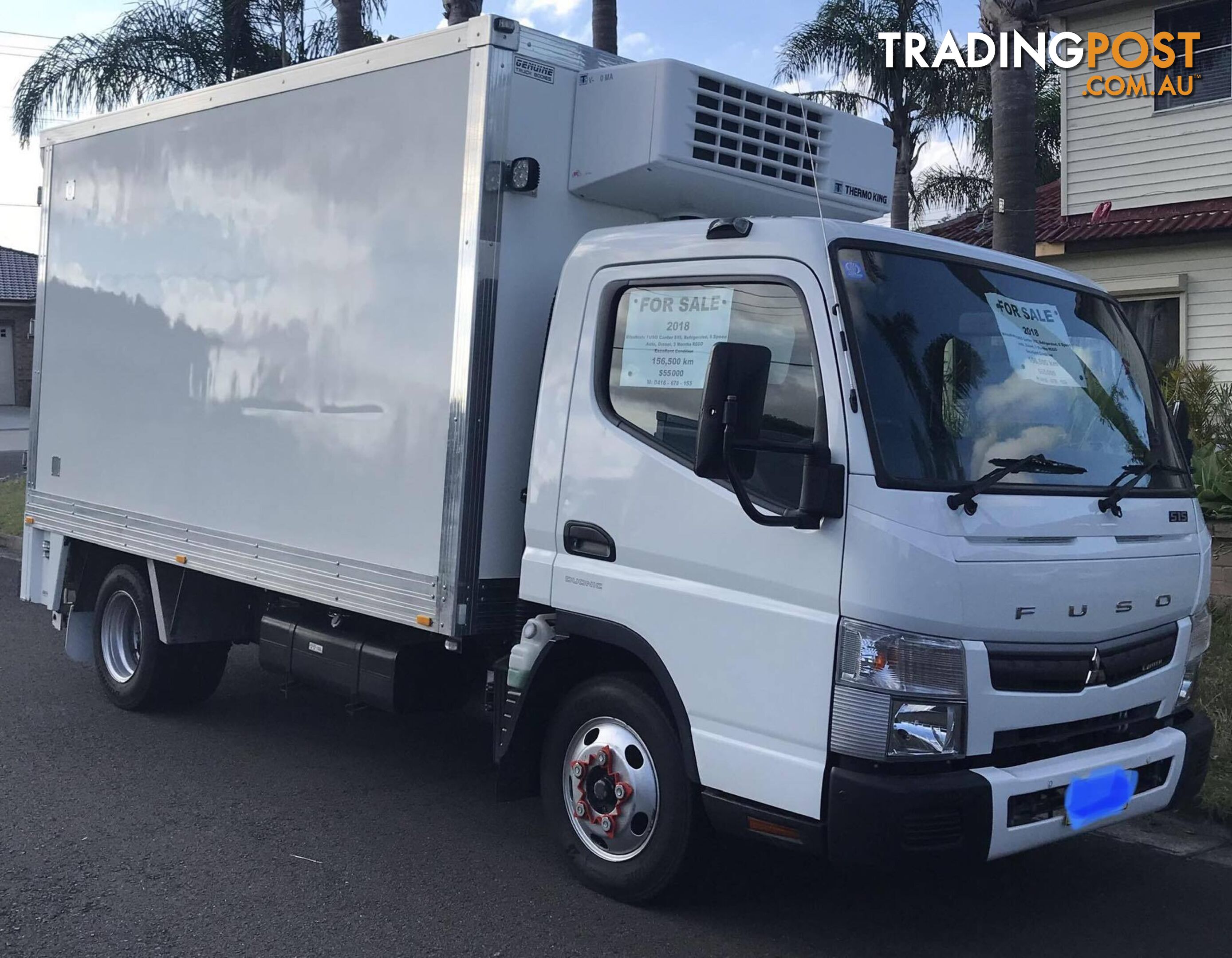 2018 MITSUBISHI FUSO CANTER 515 Refrigerated