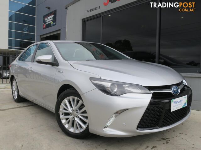 2016 TOYOTA CAMRY ATARASLHYBRID AVV50RMY16 4D SEDAN