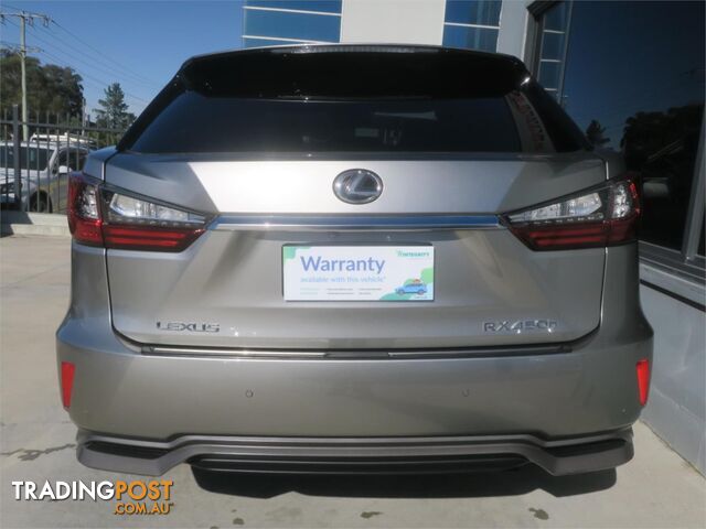 2016 LEXUS RX450H FSPORTHYBRID GYL25RMY17 4D WAGON - photo 4 of 54