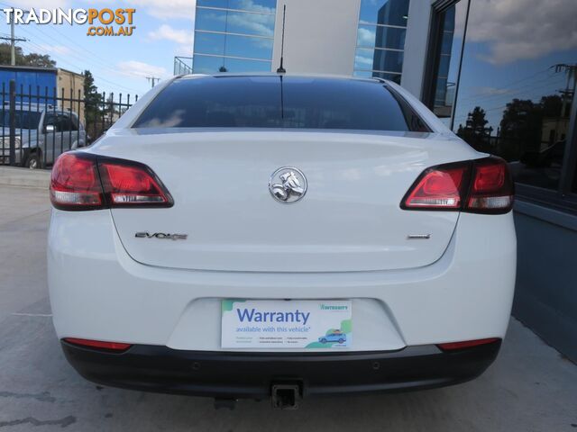 2017 HOLDEN COMMODORE EVOKE VFIIMY17 4D SEDAN