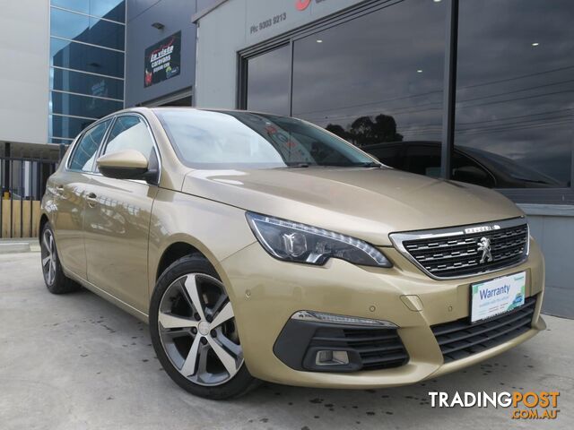 2019 PEUGEOT 308 ALLURE T9MY18,5 5D HATCHBACK