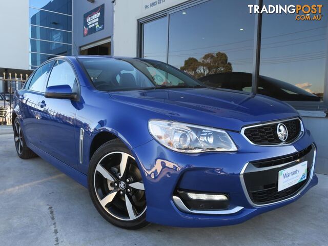 2017 HOLDEN COMMODORE SV6 VFIIMY17 4D SEDAN