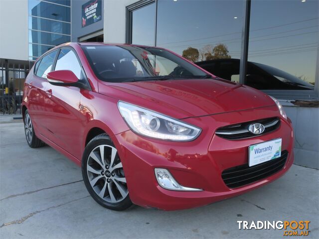 2016 HYUNDAI ACCENT SR RB4MY16 5D HATCHBACK