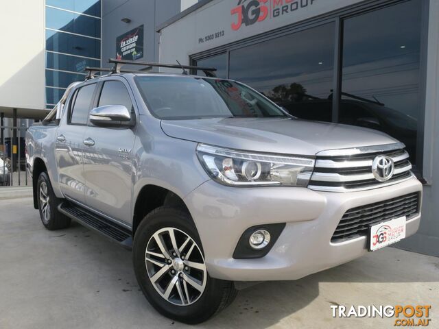 2018 TOYOTA HILUX SR5(4X4) GUN126RMY17 DUAL CAB UTILITY