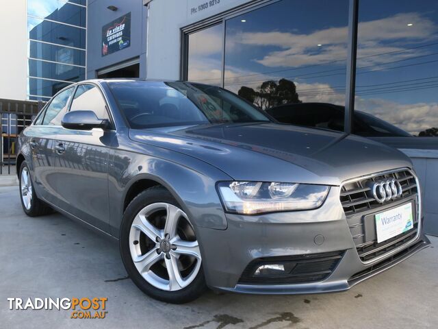 2014 AUDI A4 1,8TFSI B8(8K)MY14 4D SEDAN