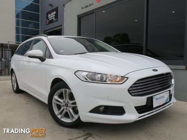 2018 FORD MONDEO AMBIENTE MDMY18,75 4D WAGON