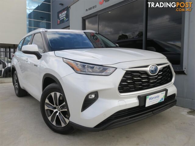 2023 TOYOTA KLUGER GXLHYBRIDAWDOPTCOLOUR AXUH78R 5D WAGON