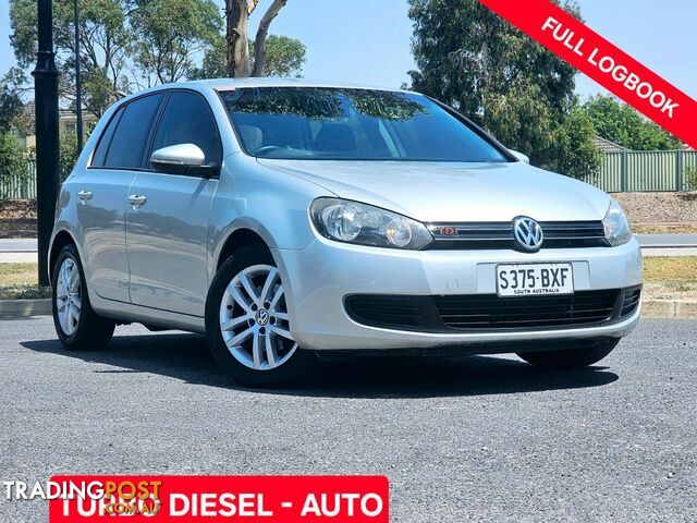 2012 VOLKSWAGEN GOLF 103TDICOMFORTLINE VIMY12,5 HATCHBACK