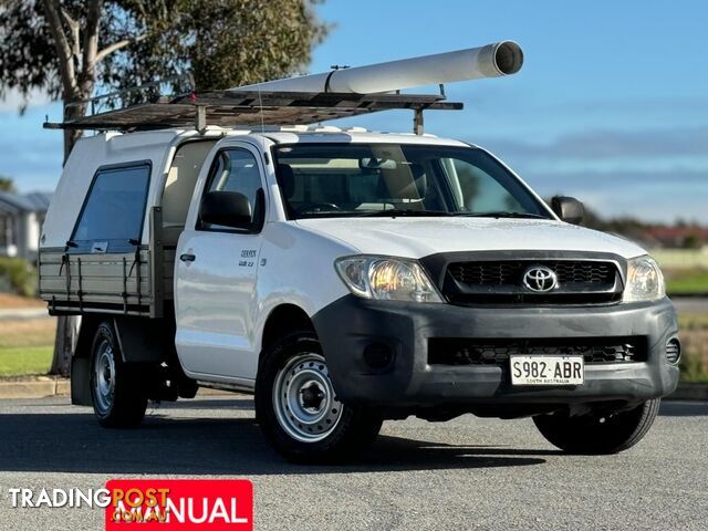 2008 TOYOTA HILUX WORKMATE TGN16RMY08 CAB CHASSIS