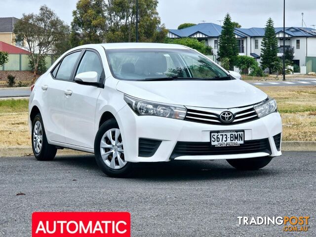 2013 TOYOTA COROLLA ASCENT ZRE172R SEDAN