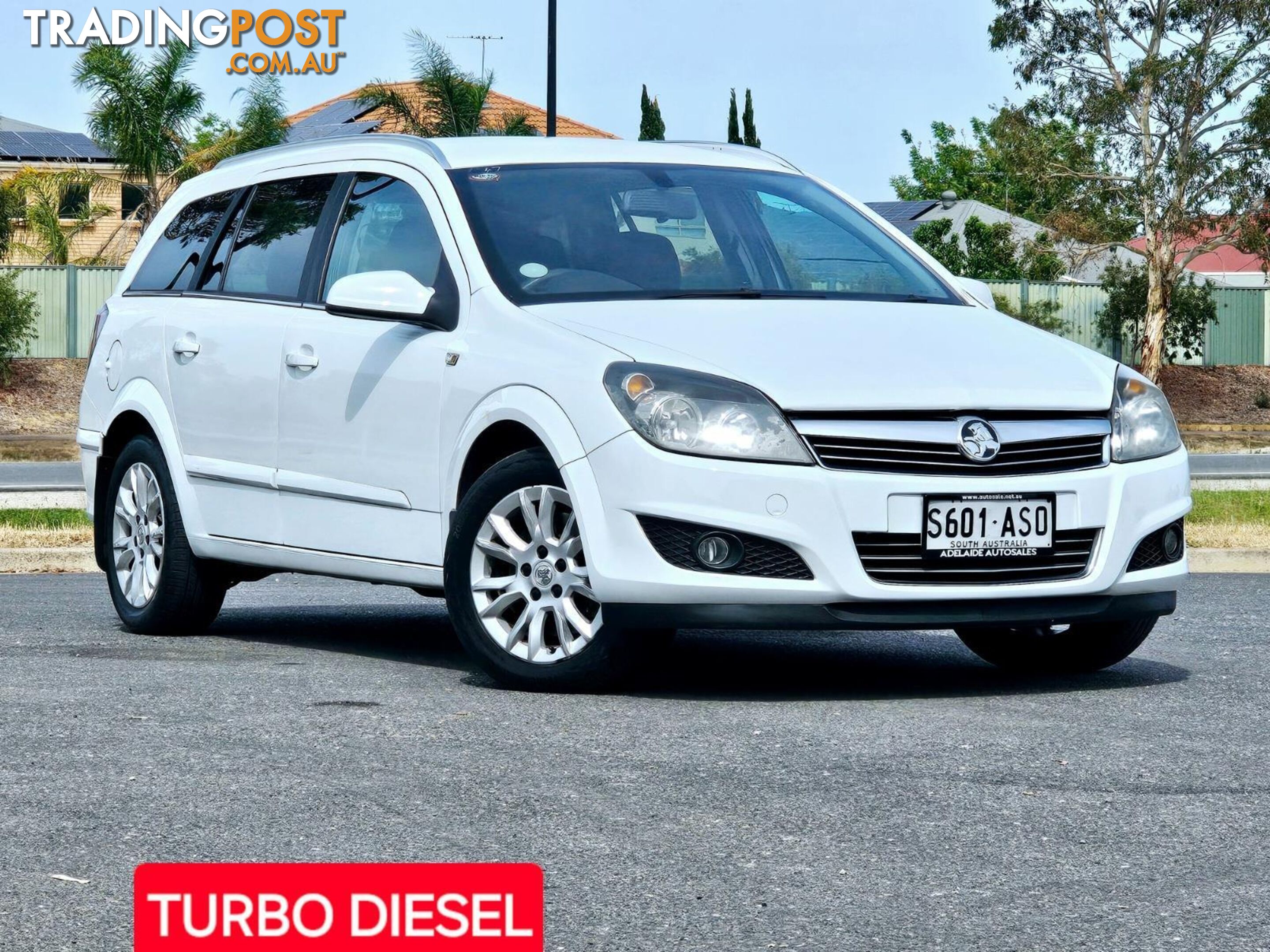 2009 HOLDEN ASTRA CDTI AHMY09 WAGON