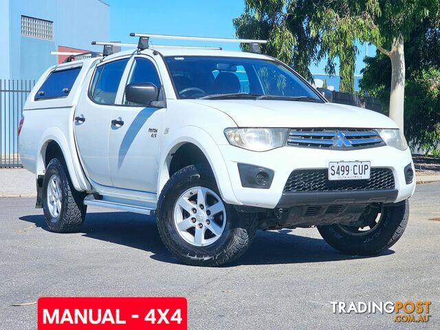 2013 MITSUBISHI TRITON GLX MNMY14 UTILITY