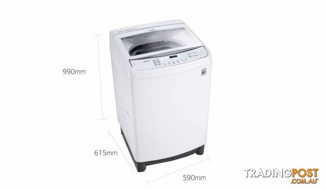 As New LG 6.5kg Inverter Direct drive washing machine