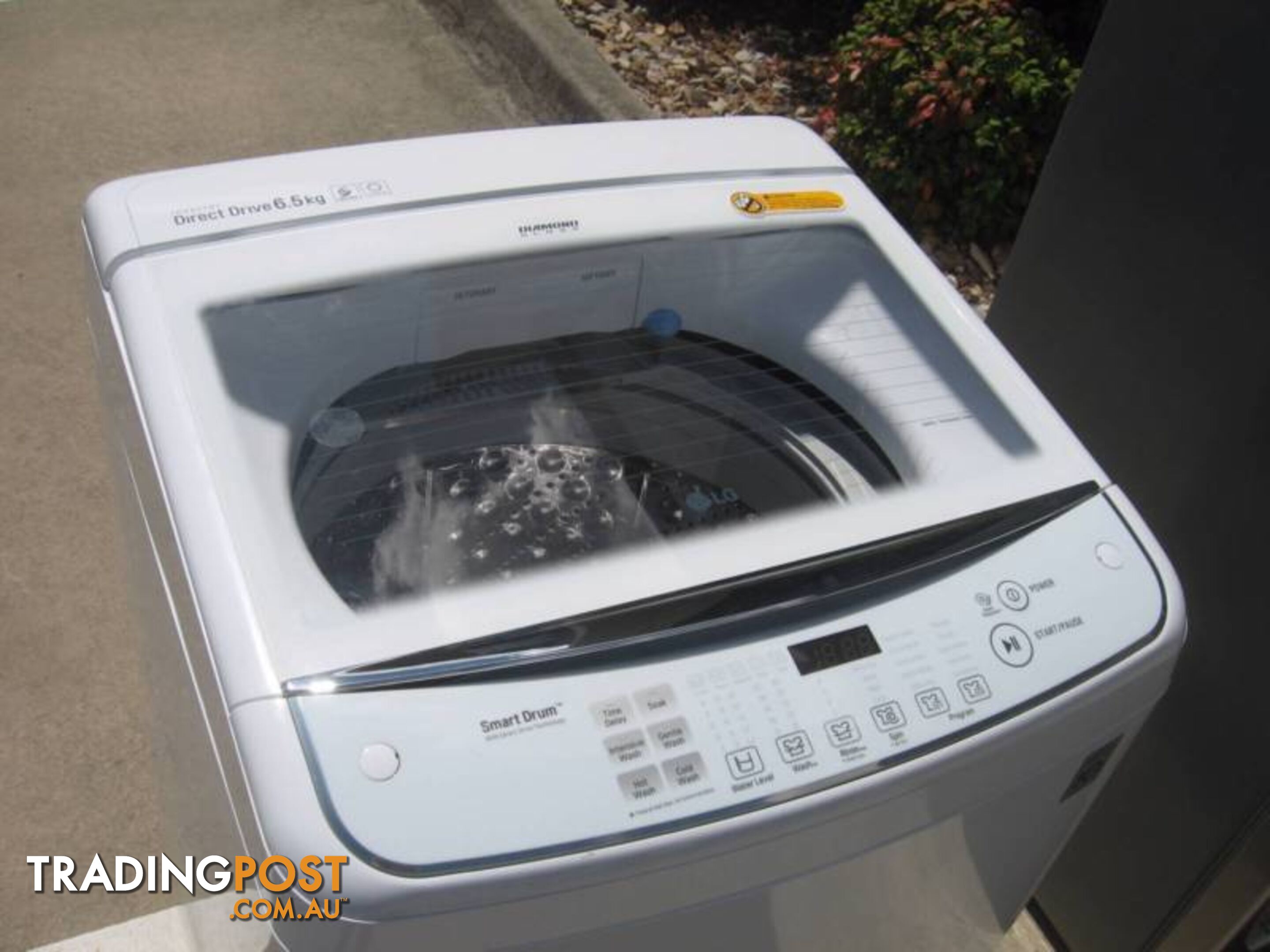 As New LG 6.5kg Inverter Direct drive washing machine