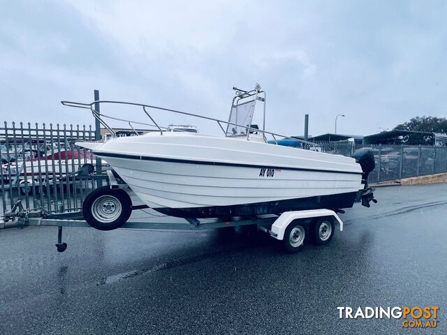 1990 APPROXIMATE NOOSA CAT 6.0 CENTRE CONSOLE