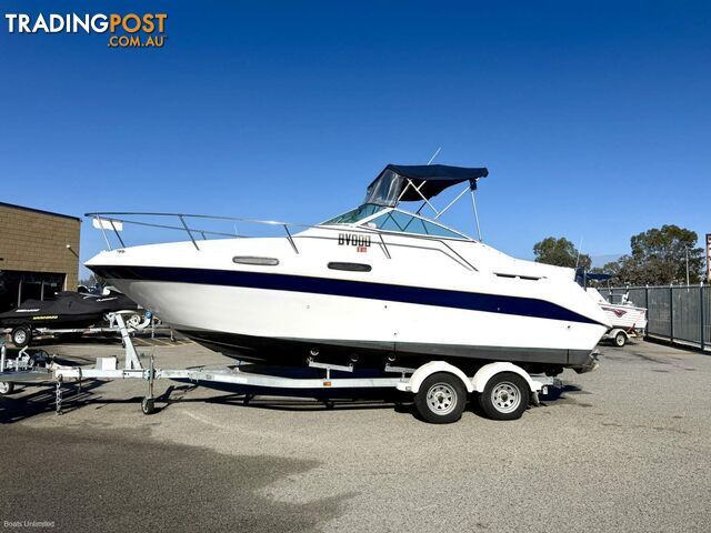 1994 SEA RAY 240 SUNDANCER NO MONEY TO SPEND, NEW 350 MAG MPI MOTOR ONLY 7 HR