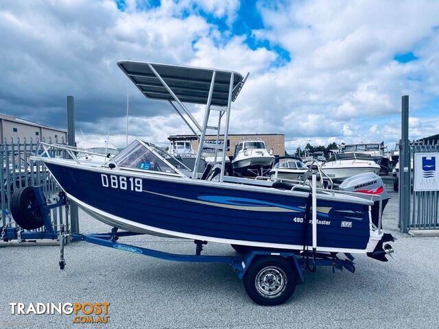 2005 STACER 480 BAY MASTER RUNABOUT SUPER RELIABLE AND CHEAP TO RUN - photo 2 of 23