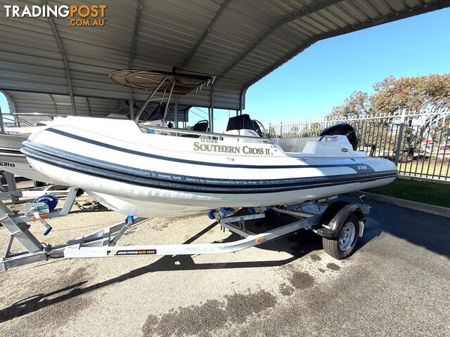 2020 AB INFLATABLES 15 DLX SOFT RIDE, AWESOME DECK SPACE,