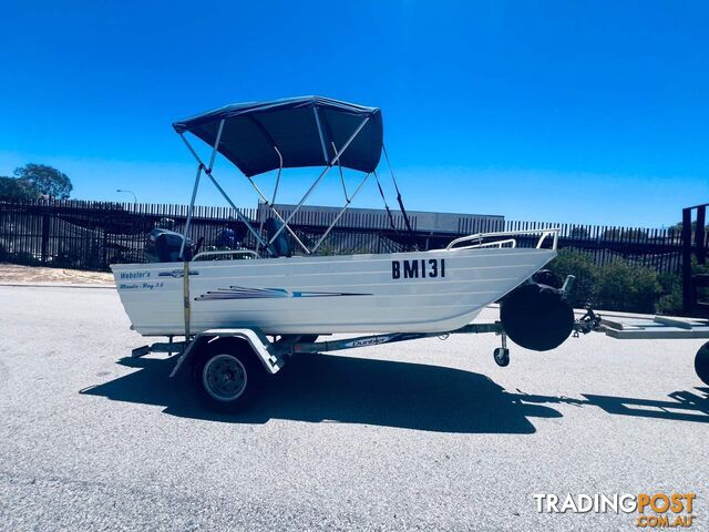 2006 APPROXIMATE WEBSTER 3.8 MANTA RAY