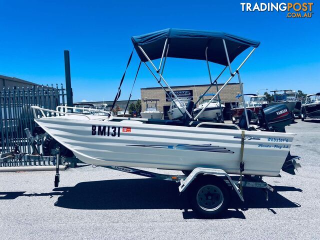 2006 APPROXIMATE WEBSTER 3.8 MANTA RAY