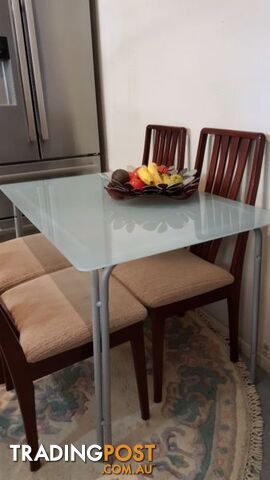 Glass Top Table