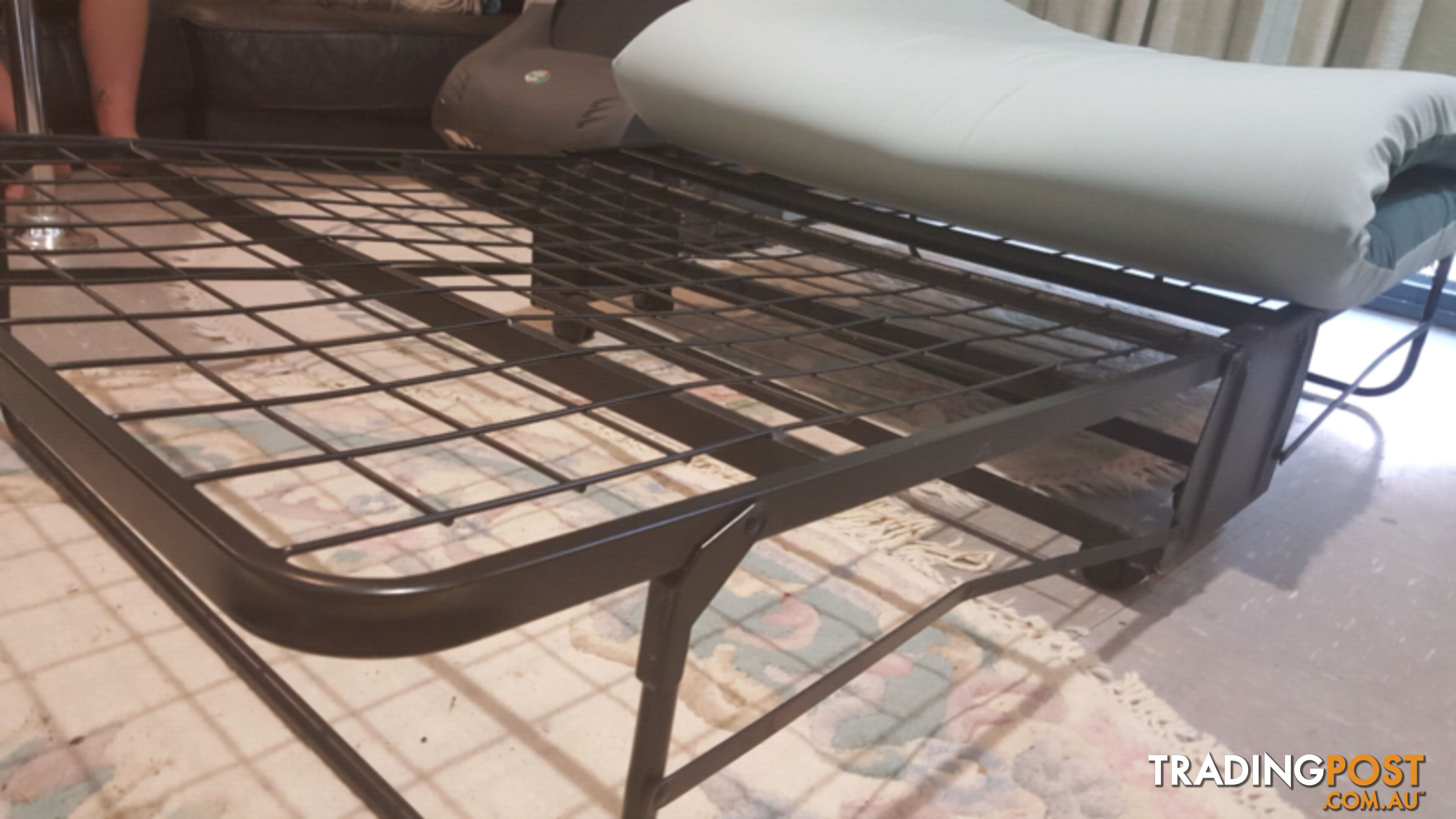 Single Folding Metal Frame Bed