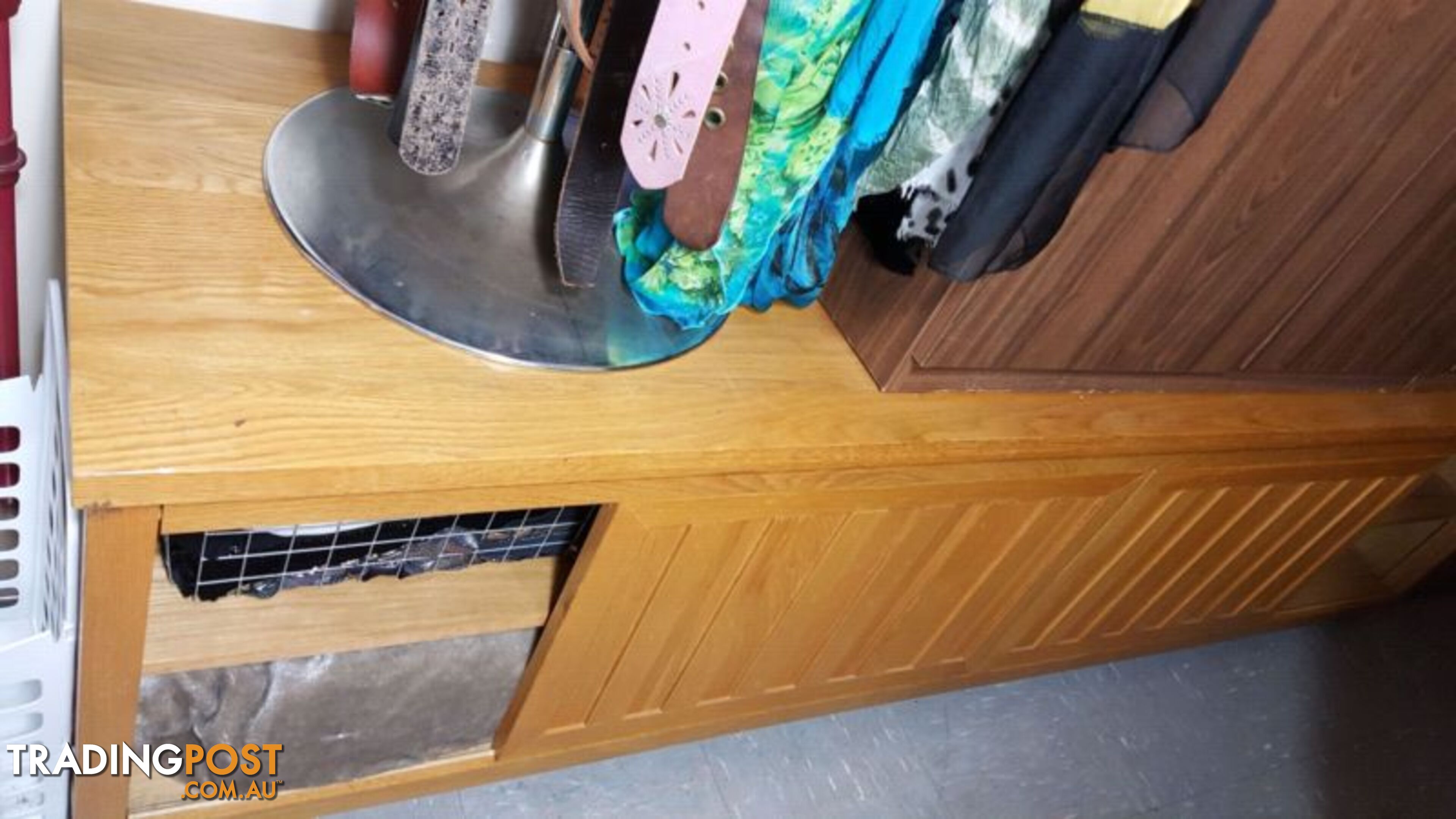 Wooden platform/ storage/cabinet