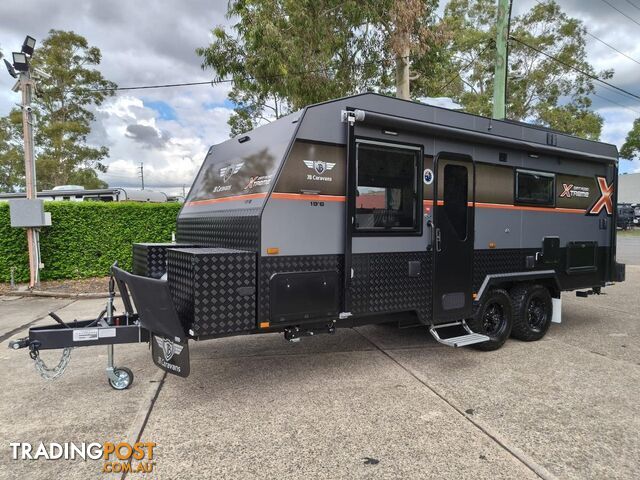 2026 JB Caravans Dirt Road Xtreme 19'6 Front Door Cafe