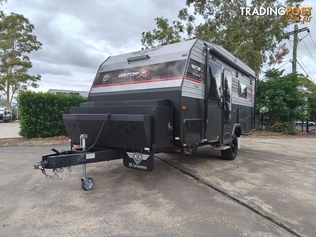 2025 JB Caravans Gator X 17'10 Front Door Cafe