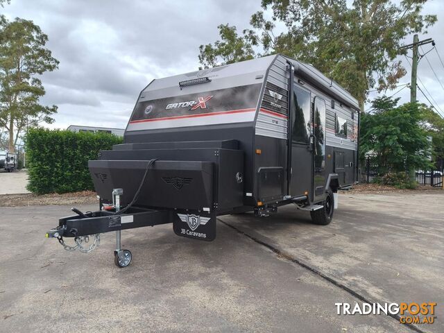 2025 JB Caravans Gator X 17'10 Front Door Cafe