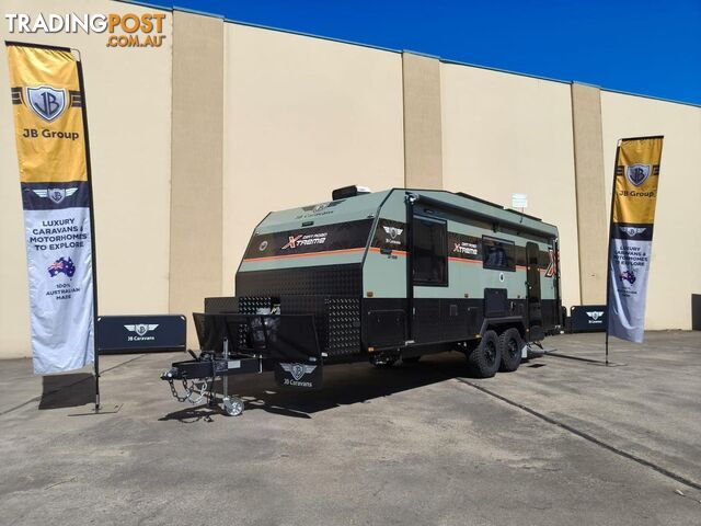 2025 JB Caravans Dirt Road Xtreme 21' Rear Door Club Lounge