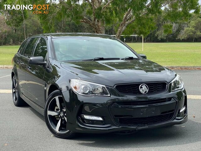 2016 Holden Commodore SV6 Sportwagon Black VF II MY16 Wagon