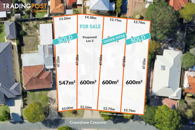 600sqm Vacant Land MANNING WA 6152