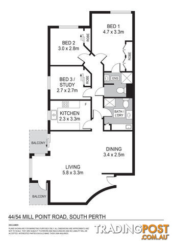 44/54 Mill Point Road SOUTH PERTH WA 6151