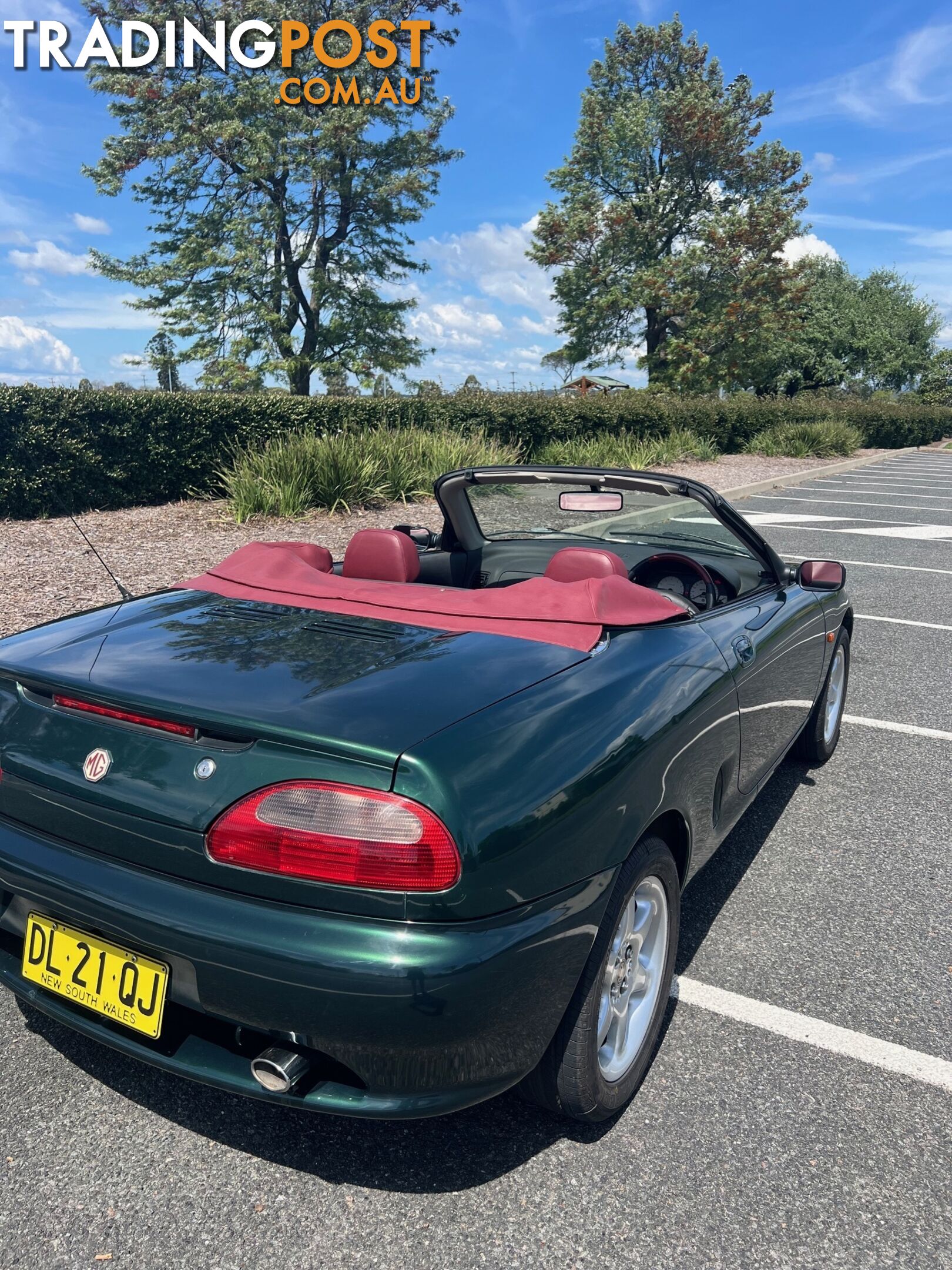 2000 MG F Convertible Manual