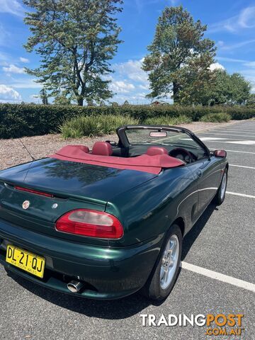 2000 MG F Convertible Manual