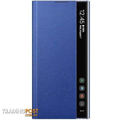 Samsung Galaxy Note 10+ Clear View Cover - Blue - Samsung - EF-ZN975CLEGWW - 8806090029509