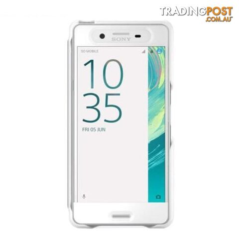 Sony Xperia X Performance SCR56 Style Cover Touch - White - Sony - 1301-7695.3 - 7311271554448