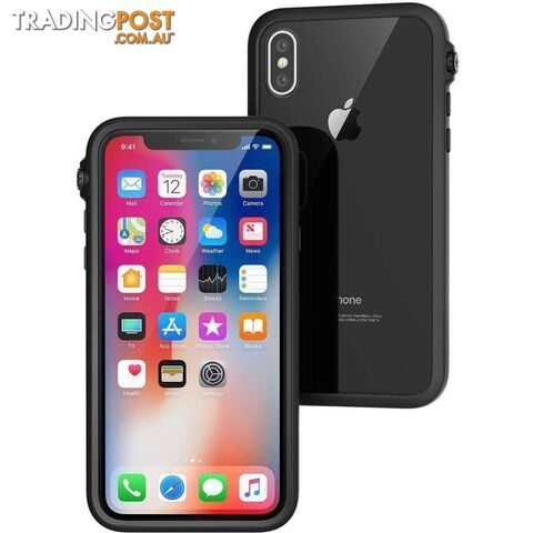 CATALYST IMPACT PROTECTION CASE FOR IPHONE X/XS - STEALTH BLACK - Catalyst - CATDRPHXBLK - 840625102273