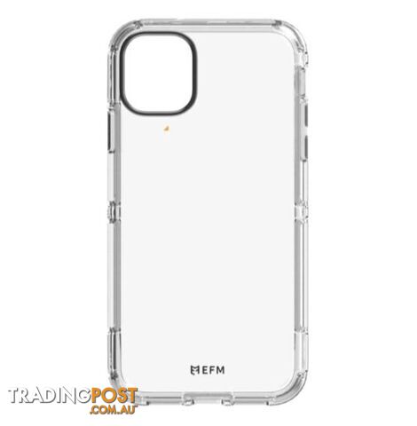 EFM Cayman D3O Crystalex Case Armour suits iPhone 11 Pro - Crystal Clear - Efm - EFCCAAE170CLE - 9319655070377