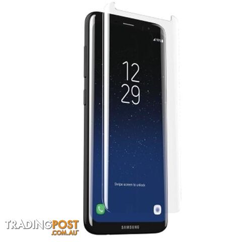 Zagg InvisibleShield Tempered Glass Curve for Samsung Galaxy S8 Plus - Zagg - GBECGC-CLO - 848467058970