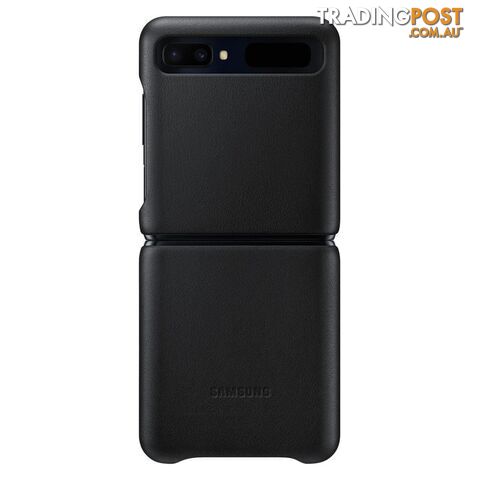 Samsung Galaxy Z Leather Cover - 2 Piece - Black - Samsung - EF-VF700LBEGWW - 8806090226304